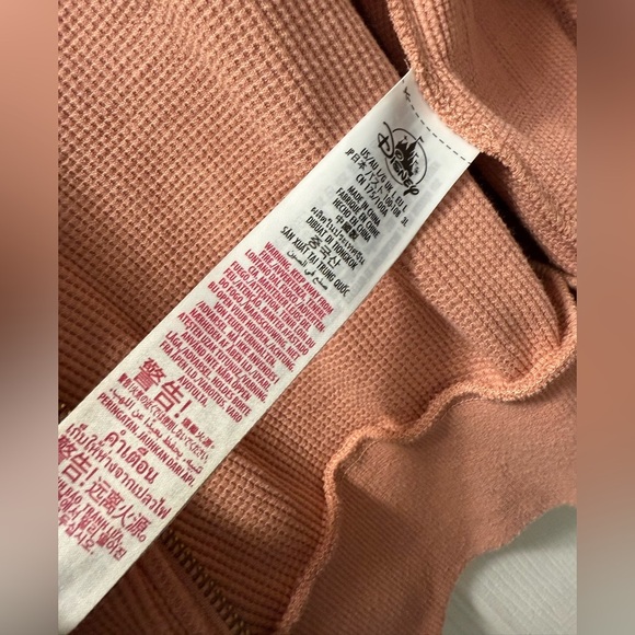 Disney Pink Hooded Sweatshirt with Jasmine Patch - Picture 7 of 14